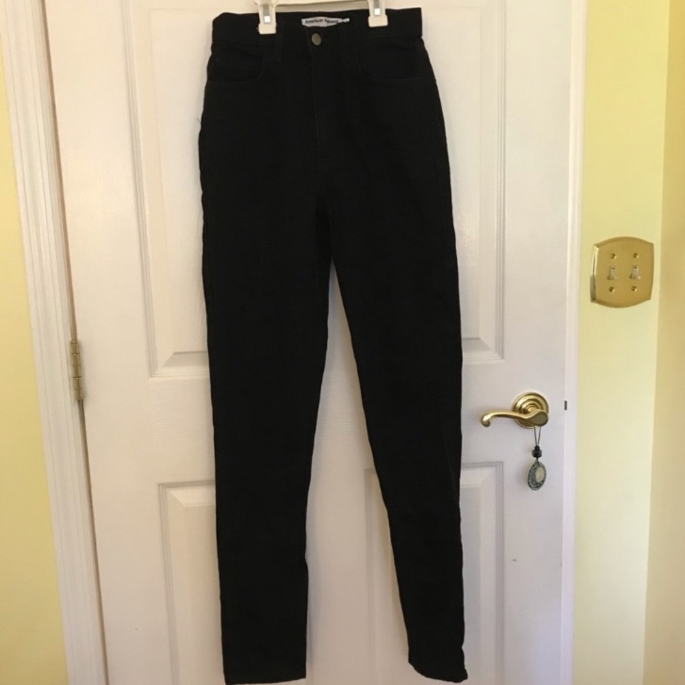 american apparel black jeans